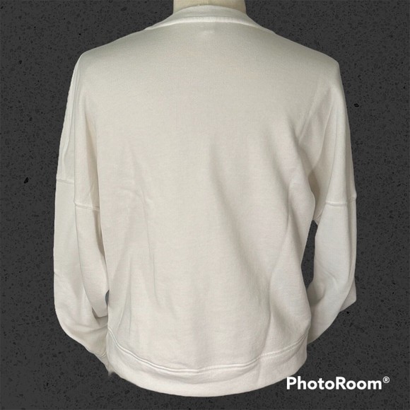 Fabletics Women's Small Never Settle, Stacey French Terry Pullover Sweatshirt - Picture 2 of 4